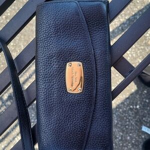 Michael Kors Black Textured Men's Bag